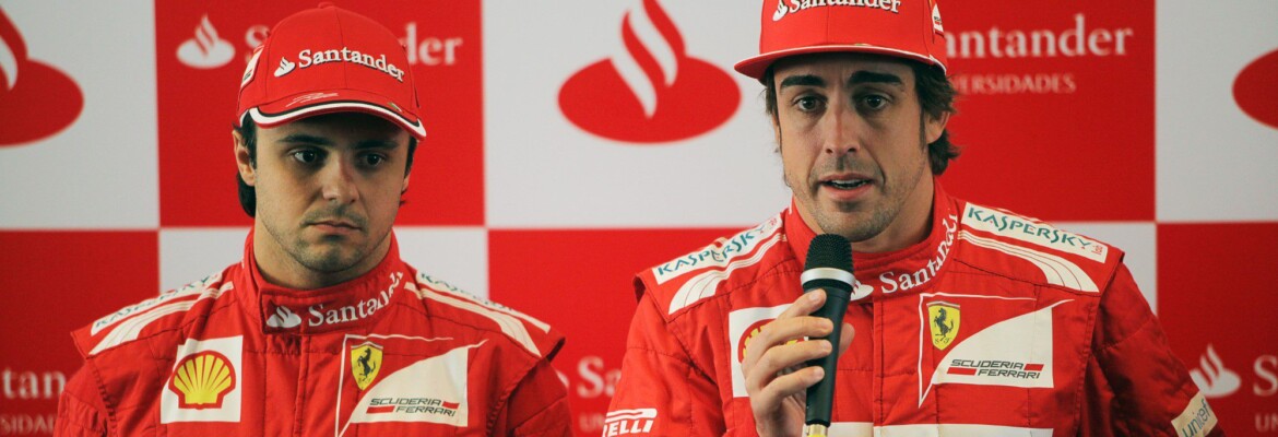 Felipe Massa e Fernando, GP da China. F1 2012, Santander Alonso,
