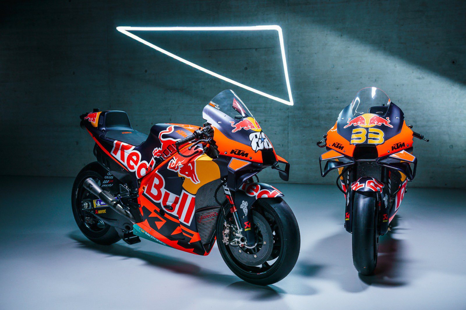 Miguel Oliveira e Brad Binder (KTM) - Apresentação KTM - MotoGP 2022