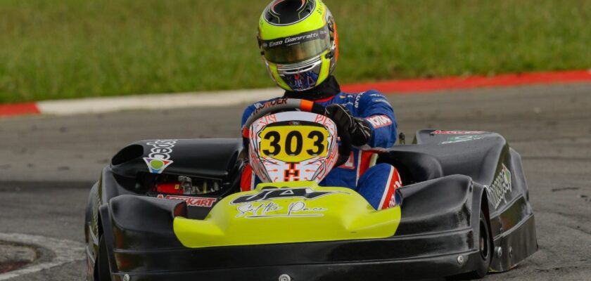 Campeão da Copa HB20, Enzo Gianfratti disputa as 500 Milhas de Kart