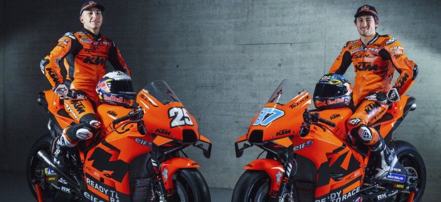 Raul Fernandez e Remy Gardner (KTM) - Apresentação KTM - MotoGP 2022