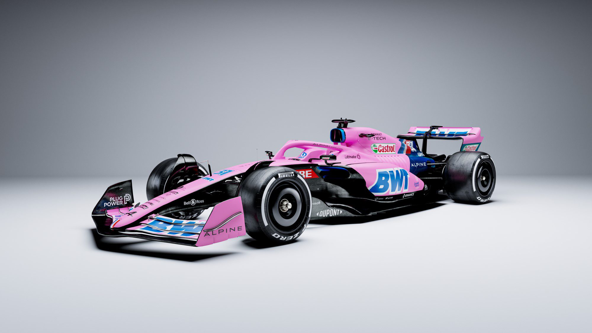 Alpine revela duas pinturas diferentes para carro da F1 2022