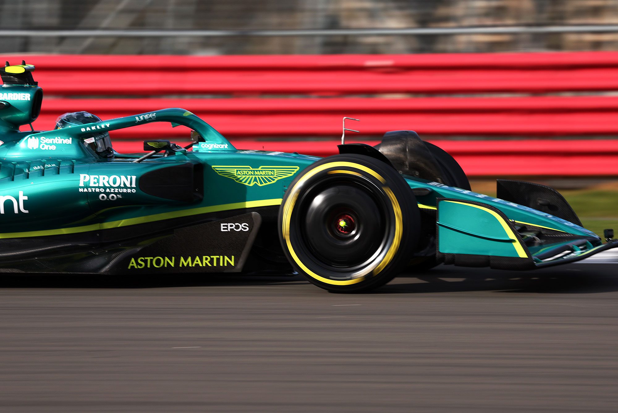 Shakedown Aston Martin AMR22 - F1 2022