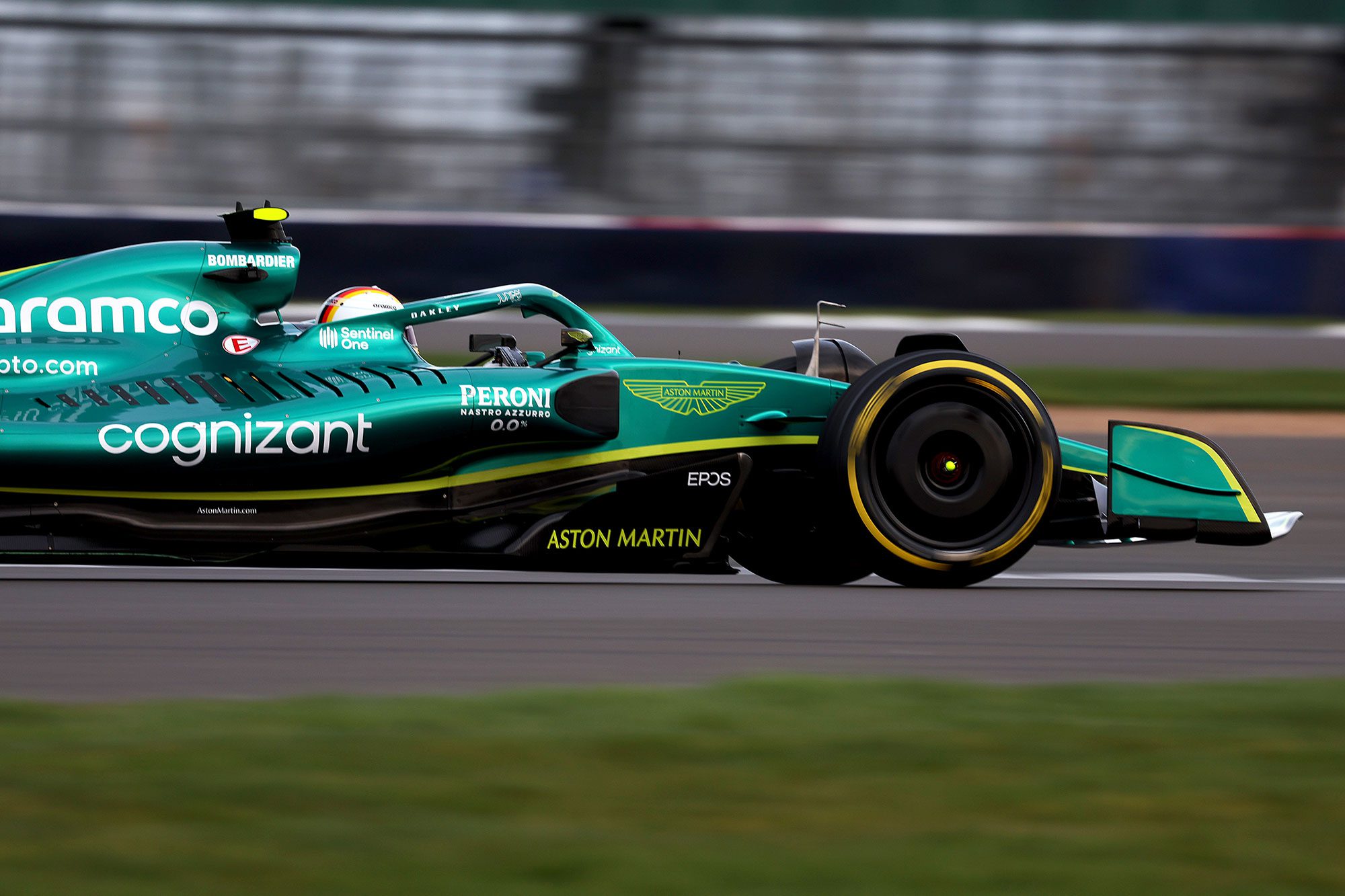 Shakedown Aston Martin AMR22 - F1 2022