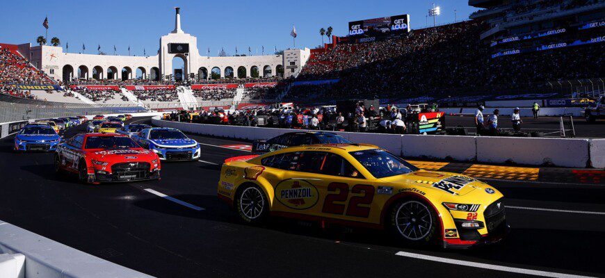 Joey Logano - NASCAR - LA Coliseum