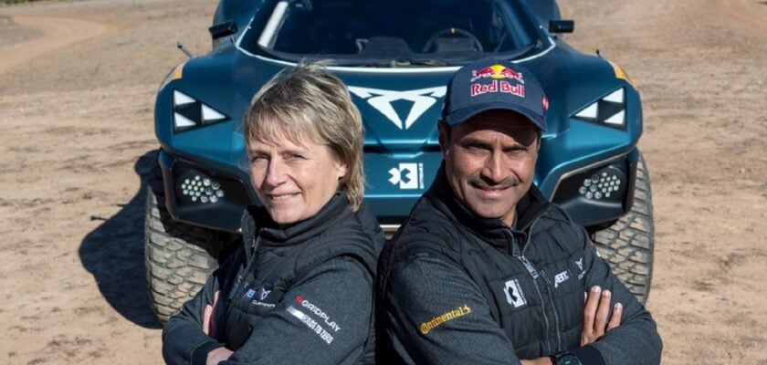 Jutta Kleinschmidt Nasser Al-Attiyah Extreme E