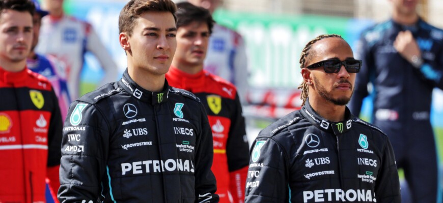 F1: Russell acredita que a dupla com Hamilton seja a mais equilibrada do grid