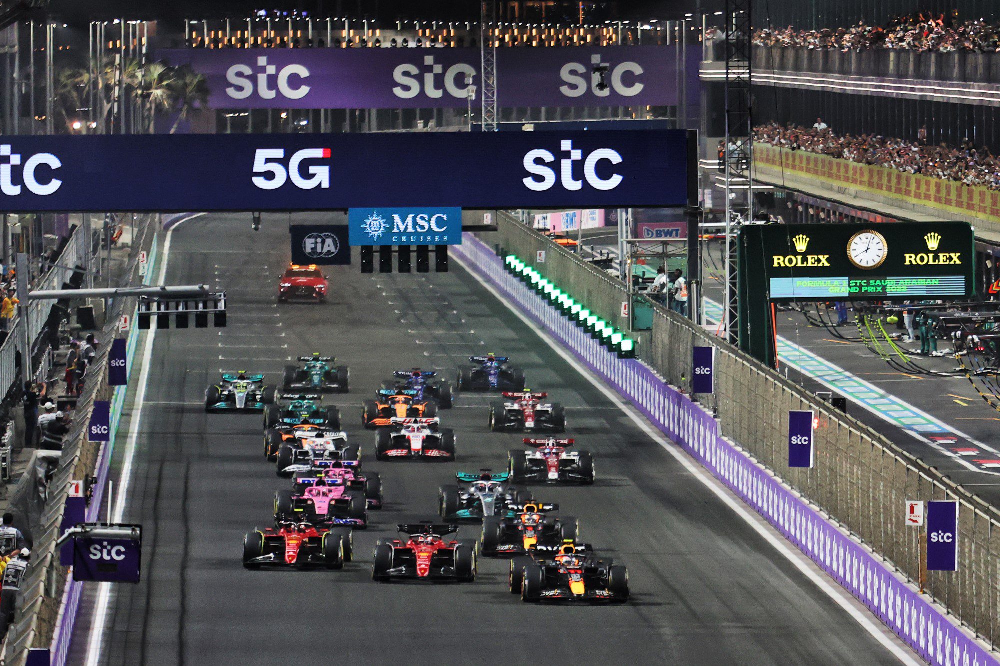 GP da Arábia Saudita: o ao vivo da corrida da F1 em Jeddah
