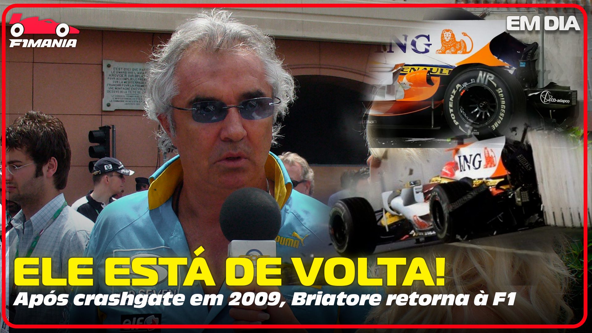 Em Dia: Briatore Retorna à F1, Haas Tem Atraso Que Vai Atrapalhar ...