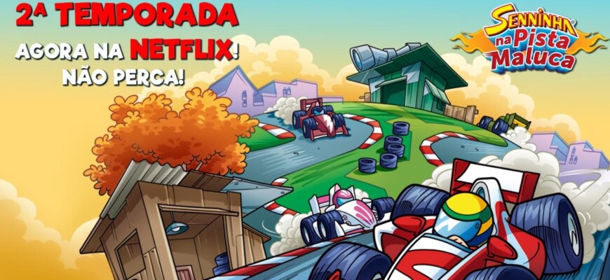 Senninha na Pista Maluca estreia segunda temporada na Netflix