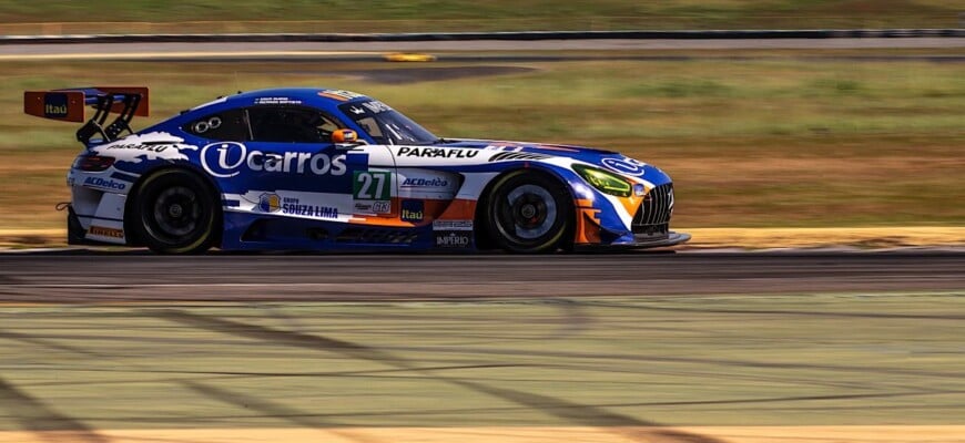 Cacá Bueno e Ricardo Baptista conquistam pole position para as 4 Horas de Goiânia na GT3