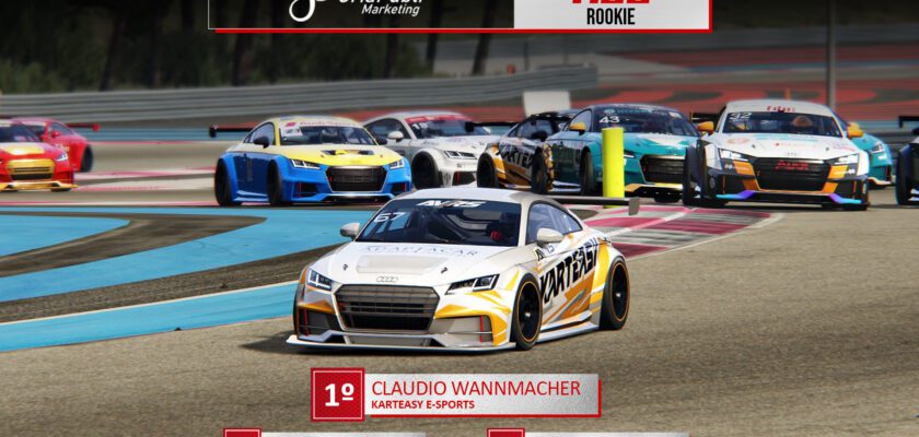 F1BC Rookie: Paul Ricard tem corrida equilibrada e vitória de Claudio Wannmacher (Karteasy)