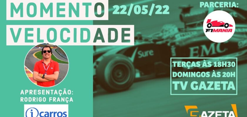 Vídeo: Crown Racing no Veloccita e iCarros no Momento Velocidade com Rodrigo França