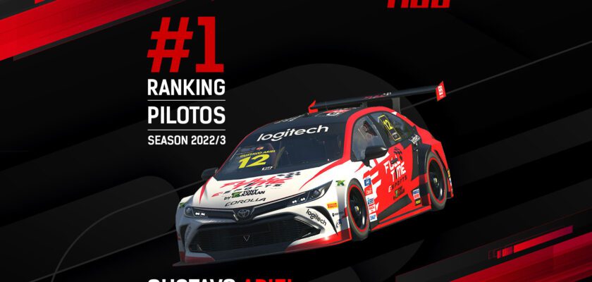 Gustavo Ariel alcança o topo do Ranking F1BC no fechamento da temporada 2022/2