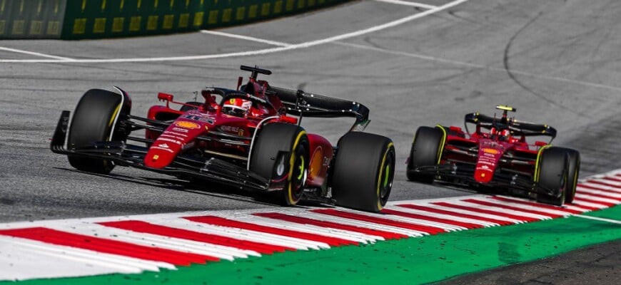 Charles Leclerc e Carlos Sainz