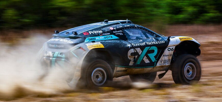 RXR se coloca como mais veloz na classificação 1 do xPrix da Ilha da Extreme E