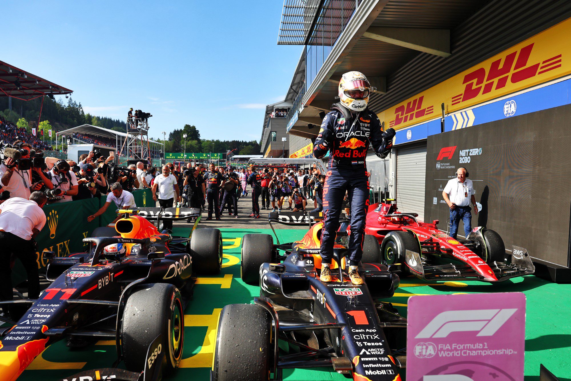 Galeria: As Imagens Do GP Da Bélgica De F1, Em Spa-Francorchamps