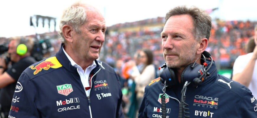 Helmut Marko e Christian Horner