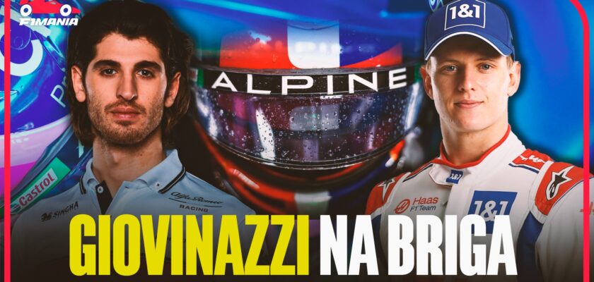 Em Dia: Sai Schumacher, entra Giovinazzi. Alpine define pilotos para teste