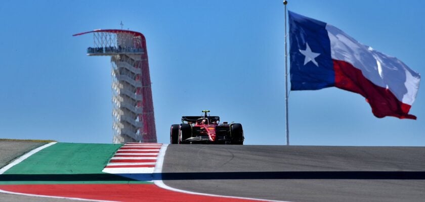 F1: Sainz é mais rápido e coloca Ferrari na ponta no TL1 do GP dos EUA