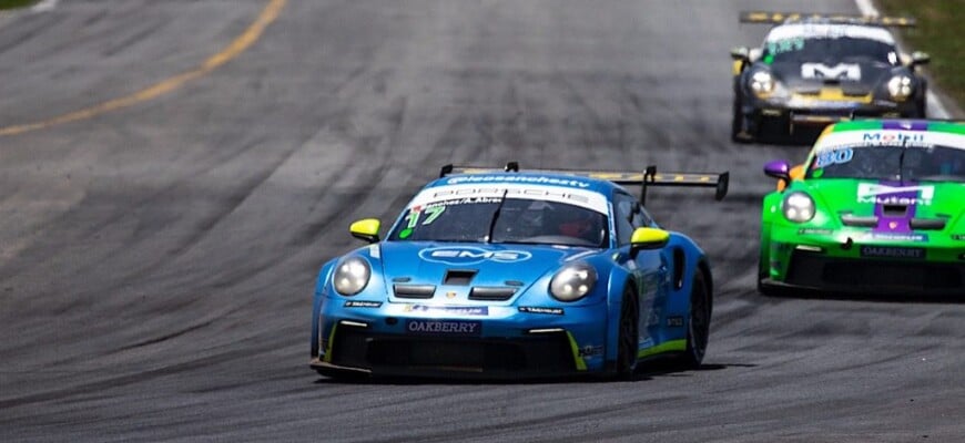 Leo Sanchez e Átila Abreu sofrem quebra após toque de um concorrente em Goiânia, fazem prova de recuperação e conquistam pontos na Porsche Endurance