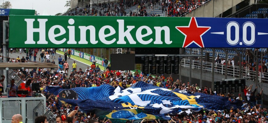 F1 e Heineken renovam contrato de patrocínio