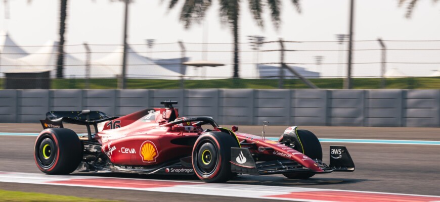 F1 2022, Testes pós-temporada, Abu Dhabi