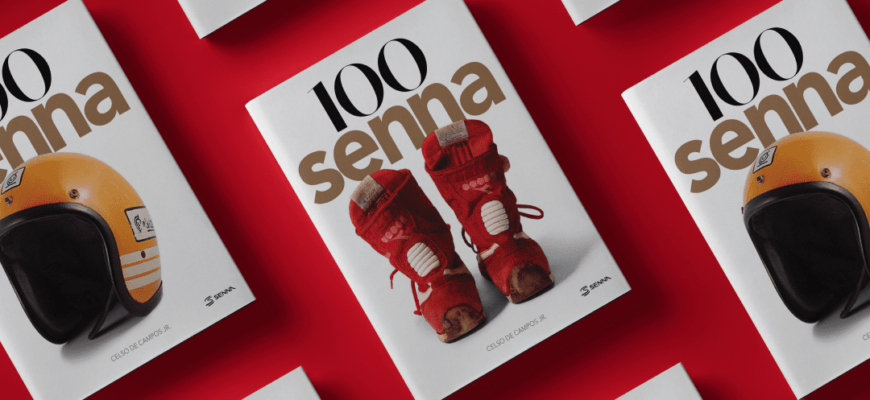 Sucesso de vendas, o livro “100 Senna” é relançado após 8 anos