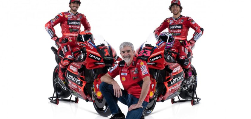 Apresentação Ducati 2023 - Francesco Bagnaia e Enea Bastianini