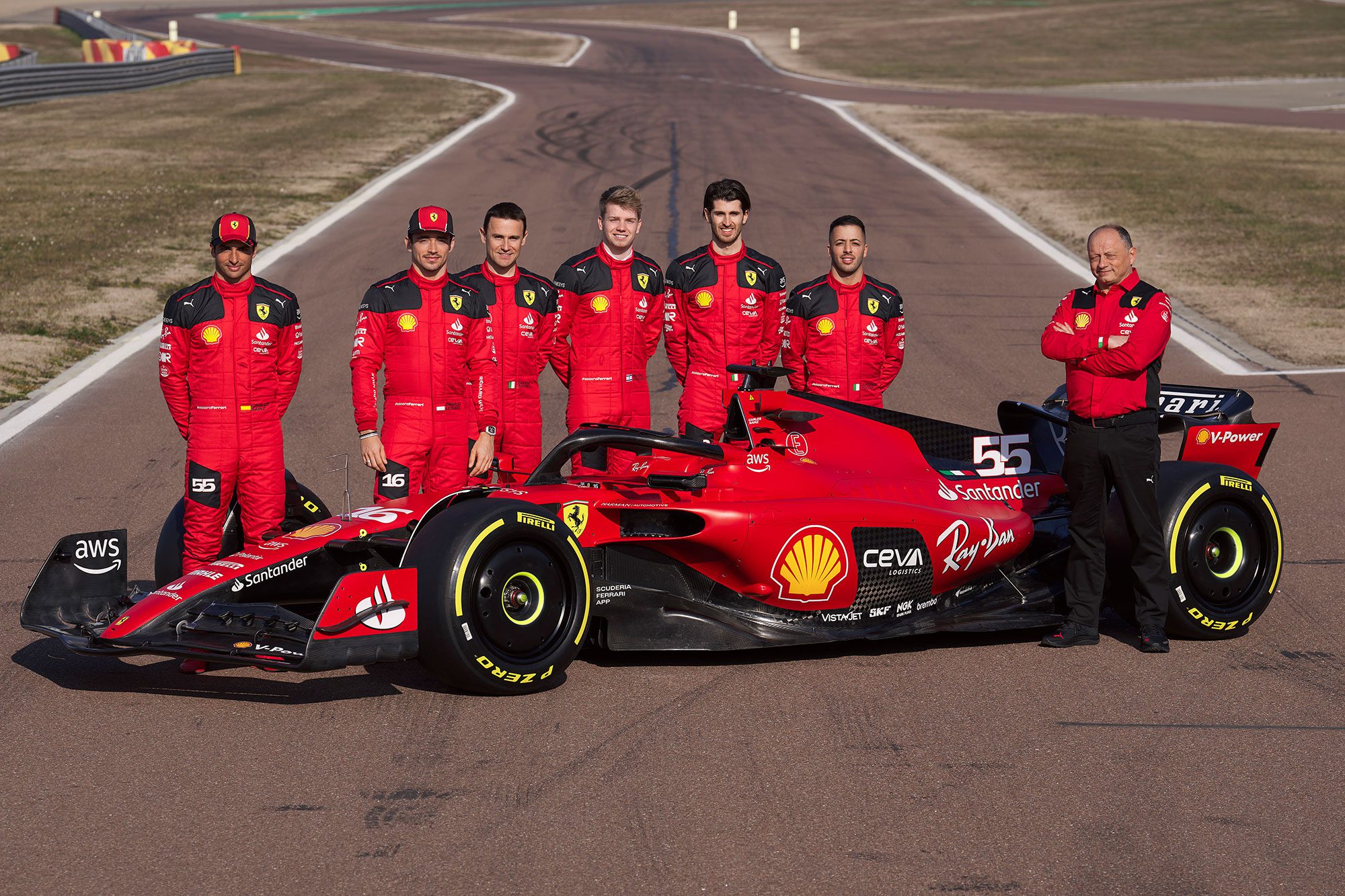 Lançamento Ferrari SF-23