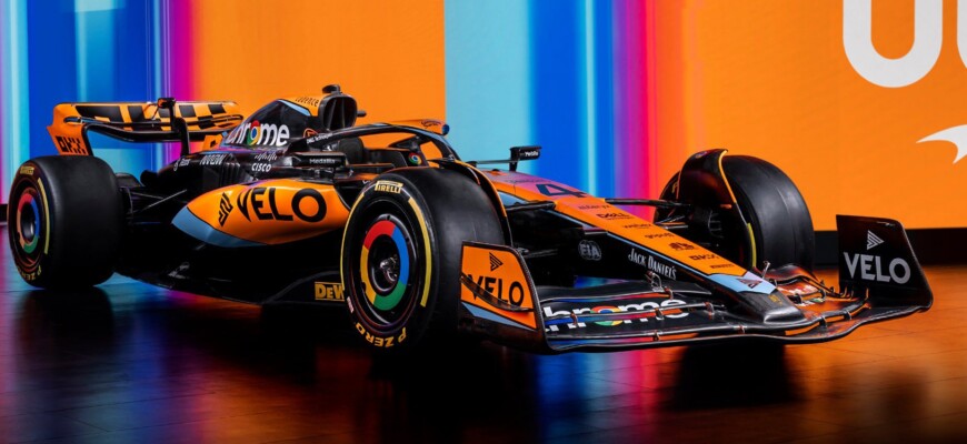 McLaren mantém laranja e mostra MCL60 para temporada 2023 da Fórmula 1