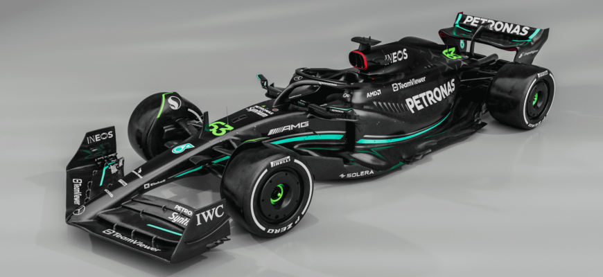 Mercedes W14, F1 2023