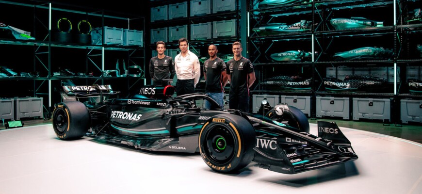 Mercedes W14, F1 2023