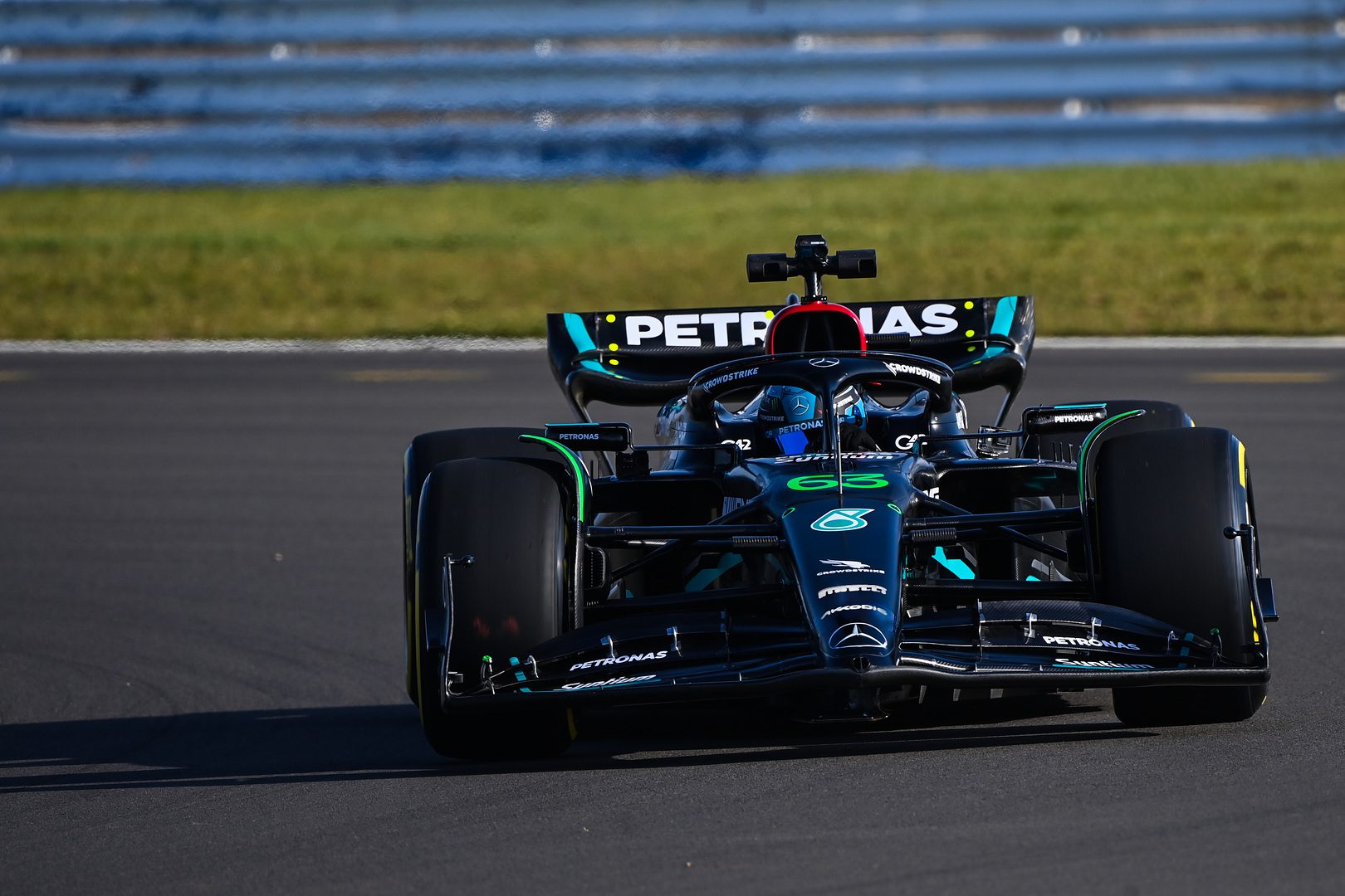 F1: Mercedes fez shakedown do W14 em Silverstone na quinta-feira