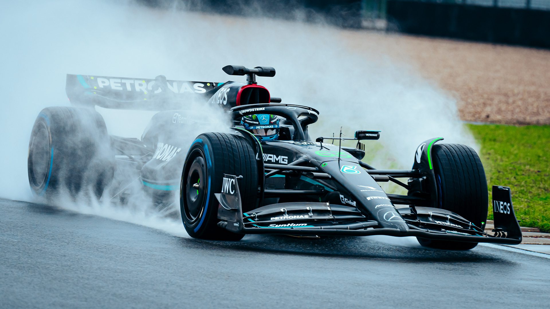 F1: Mercedes fez shakedown do W14 em Silverstone na quinta-feira