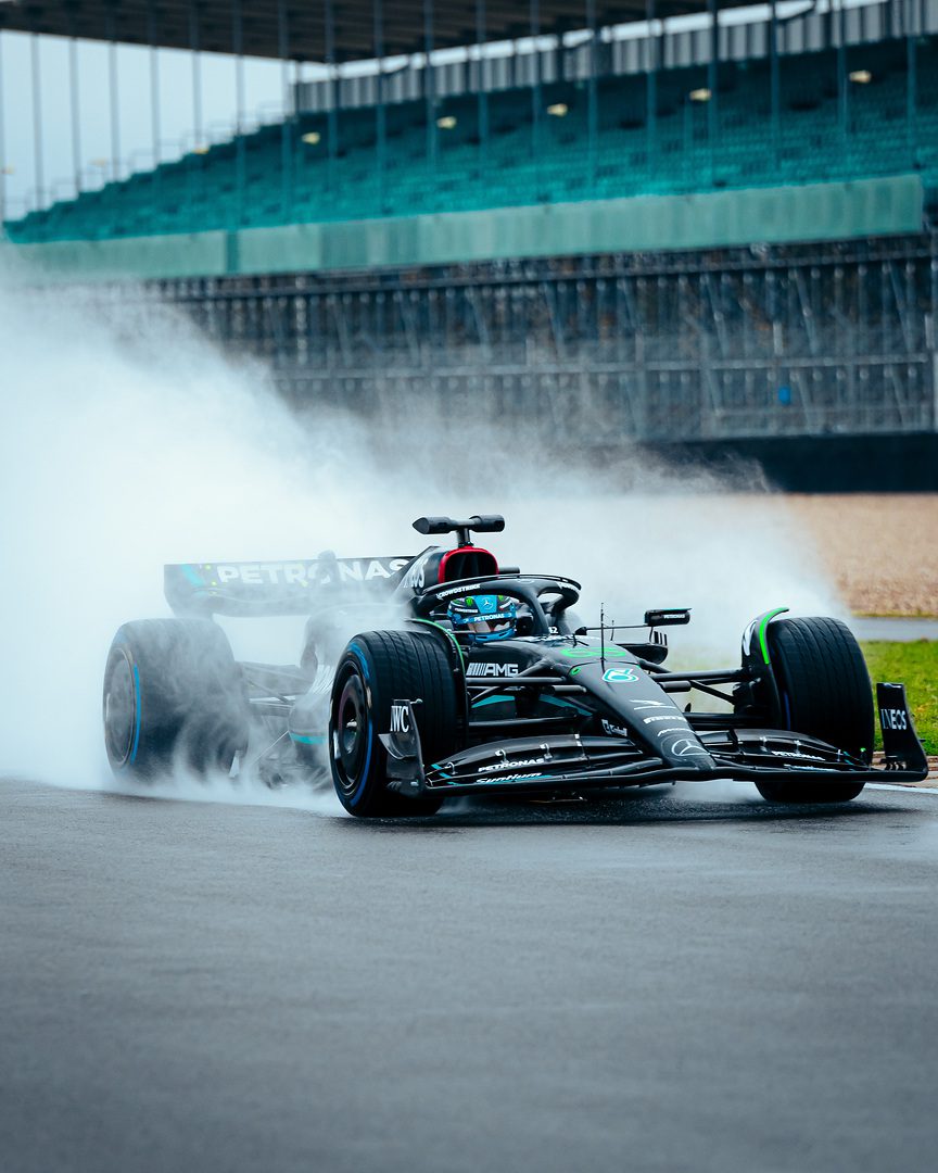 F1: Mercedes fez shakedown do W14 em Silverstone na quinta-feira