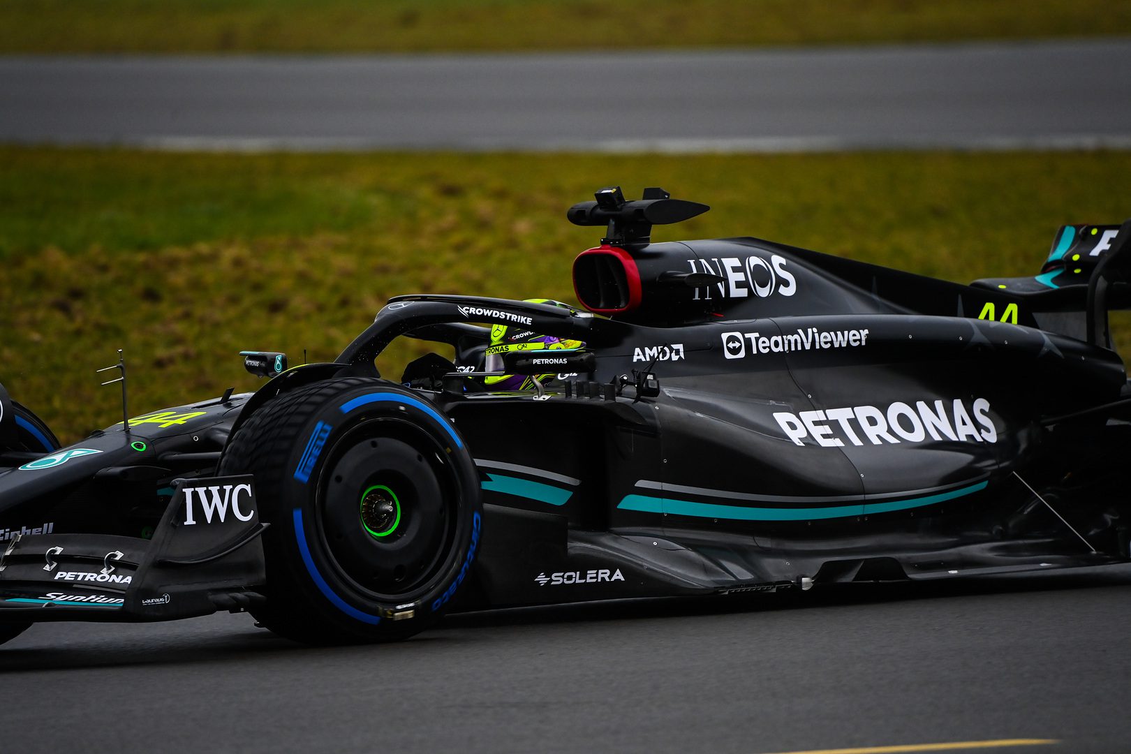 F1: Mercedes fez shakedown do W14 em Silverstone na quinta-feira