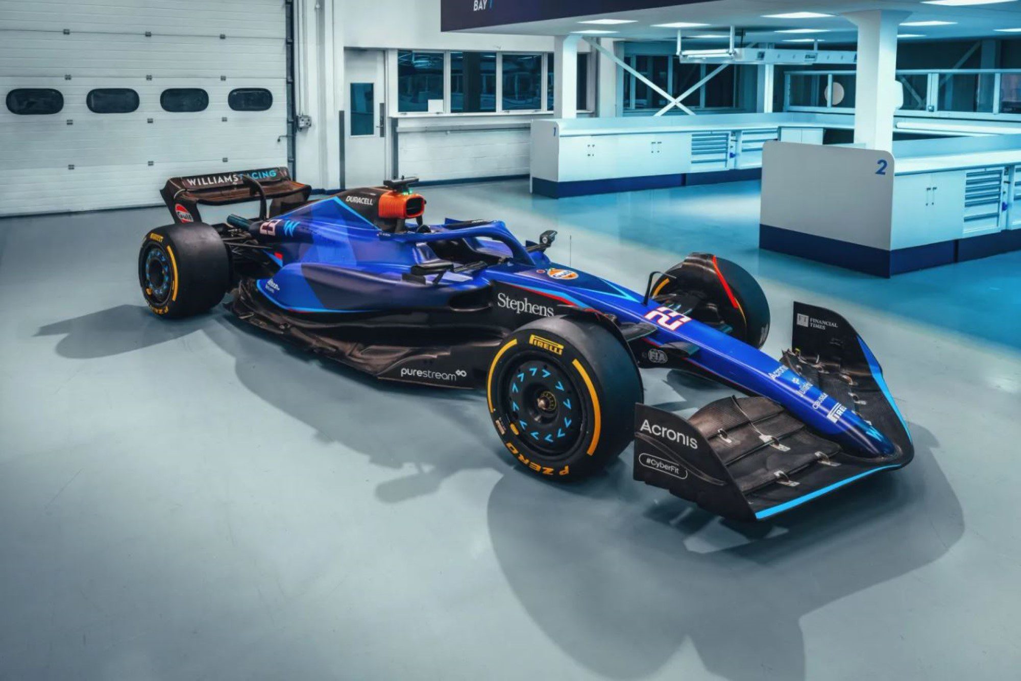 F1 Williams divulga primeiras imagens reais do FW45 para 2023