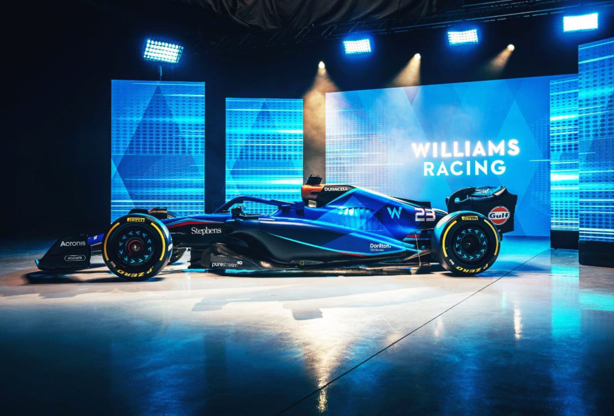 Fotos: Williams apresenta novas cores para a temporada 2023 da F1