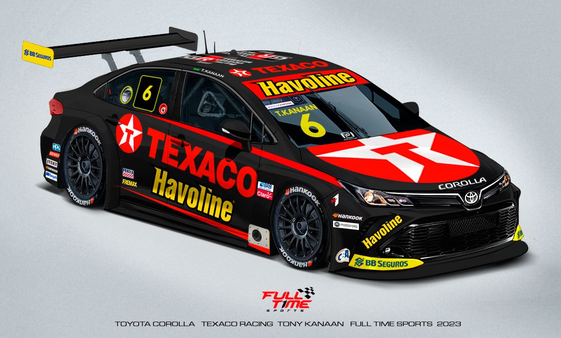 Texaco Racing apresenta carro de Tony Kanaan para temporada 2023 da