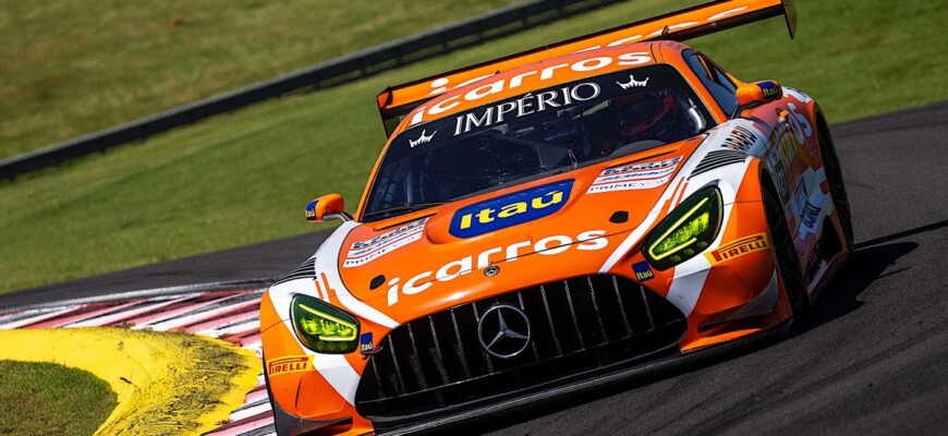 Cacá Bueno e Ricardo Baptista largam na primeira fila da GT3 na abertura do Endurance Brasil