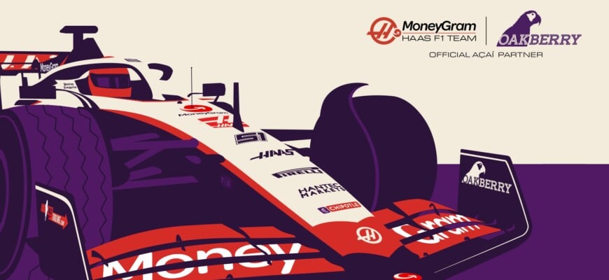 OAKBERRY é a patrocinadora oficial da MoneyGram Haas F1 Team para 2023