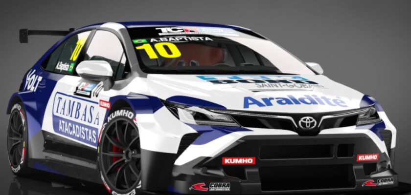 Cobra Racing Team terá Nunes de Audi e Baptista de Toyota no TCR South 2023