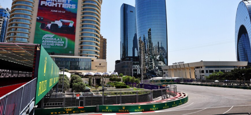 F1 2022, Azerbabaijão, Baku, Circuito