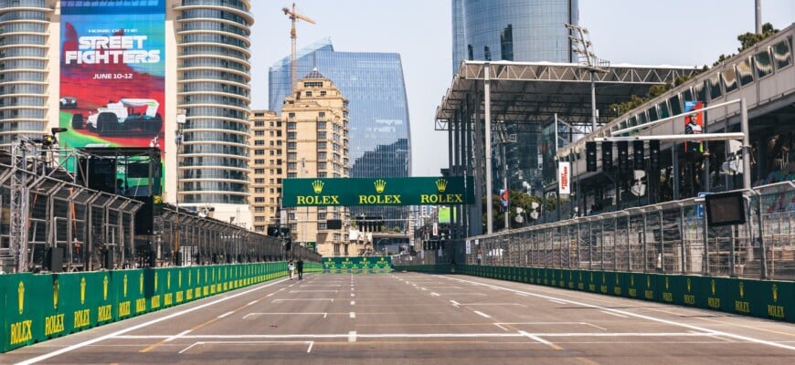 F1 2022, Azerbabaijão, Baku, Circuito