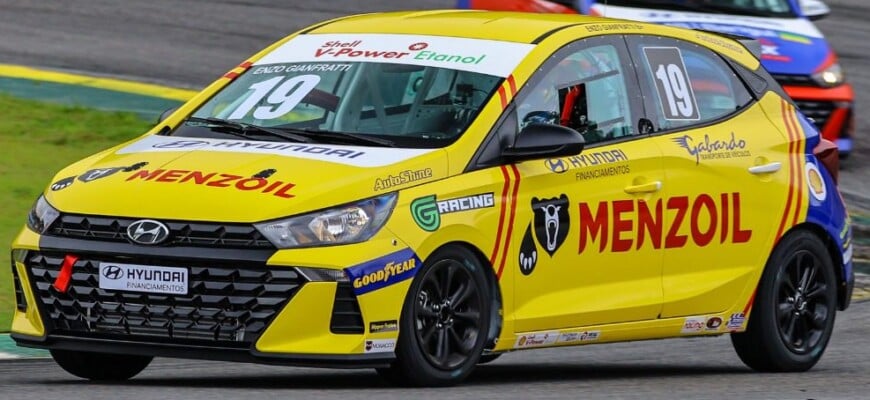 Copa Shell HB20: Enzo Gianfratti lidera treino na chuva em Interlagos