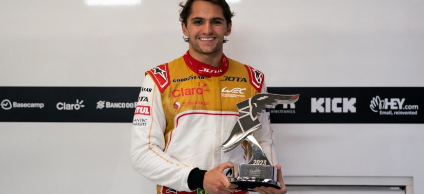 WEC: Pietro Fittipaldi recebe troféu de piloto mais rápido em Spa