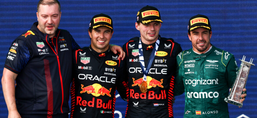 F1: Horner revela impacto psicológico em Perez após vitória de Verstappen em Miami
