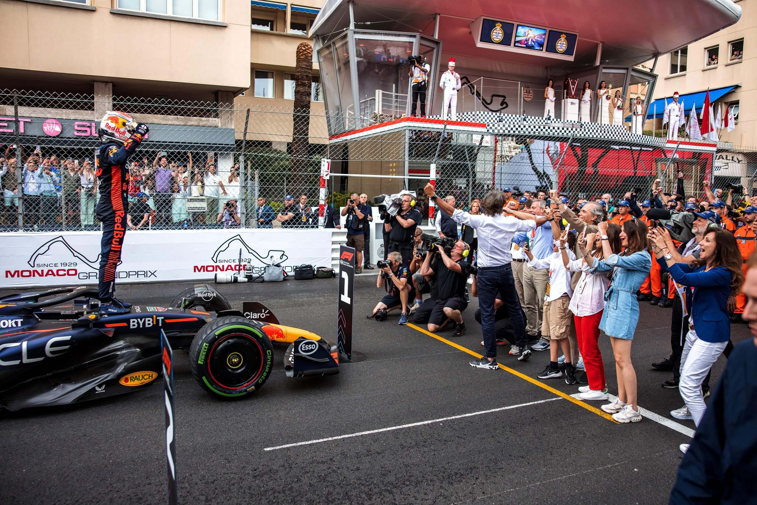 Fotos: as imagens da vitória de Verstappen no GP de Mônaco de F1