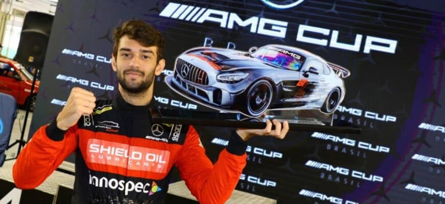 De olho na ponta da AMG Cup Brasil, Enzo Gianfratti corre em Interlagos