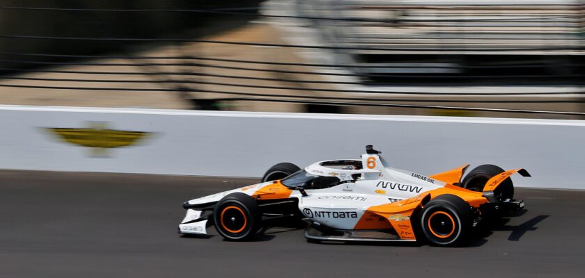 Rosenqvist lidera top-12 da classificação para a Indy 500